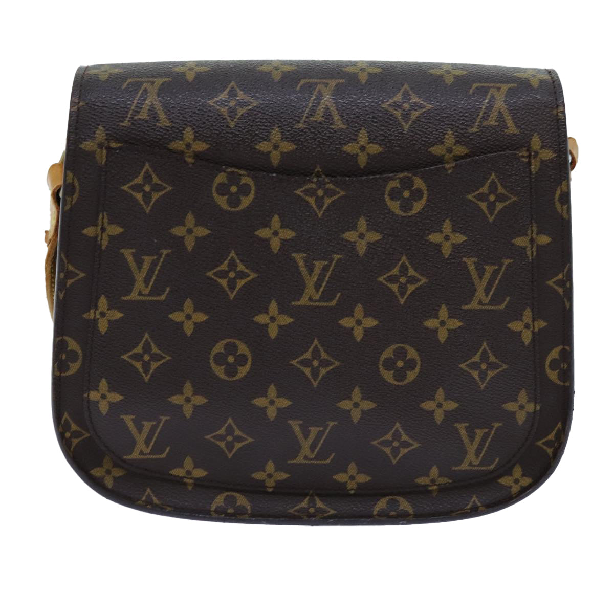 LOUIS VUITTON Monogram Saint Cloud GM Shoulder Bag M51242 LV yk11794