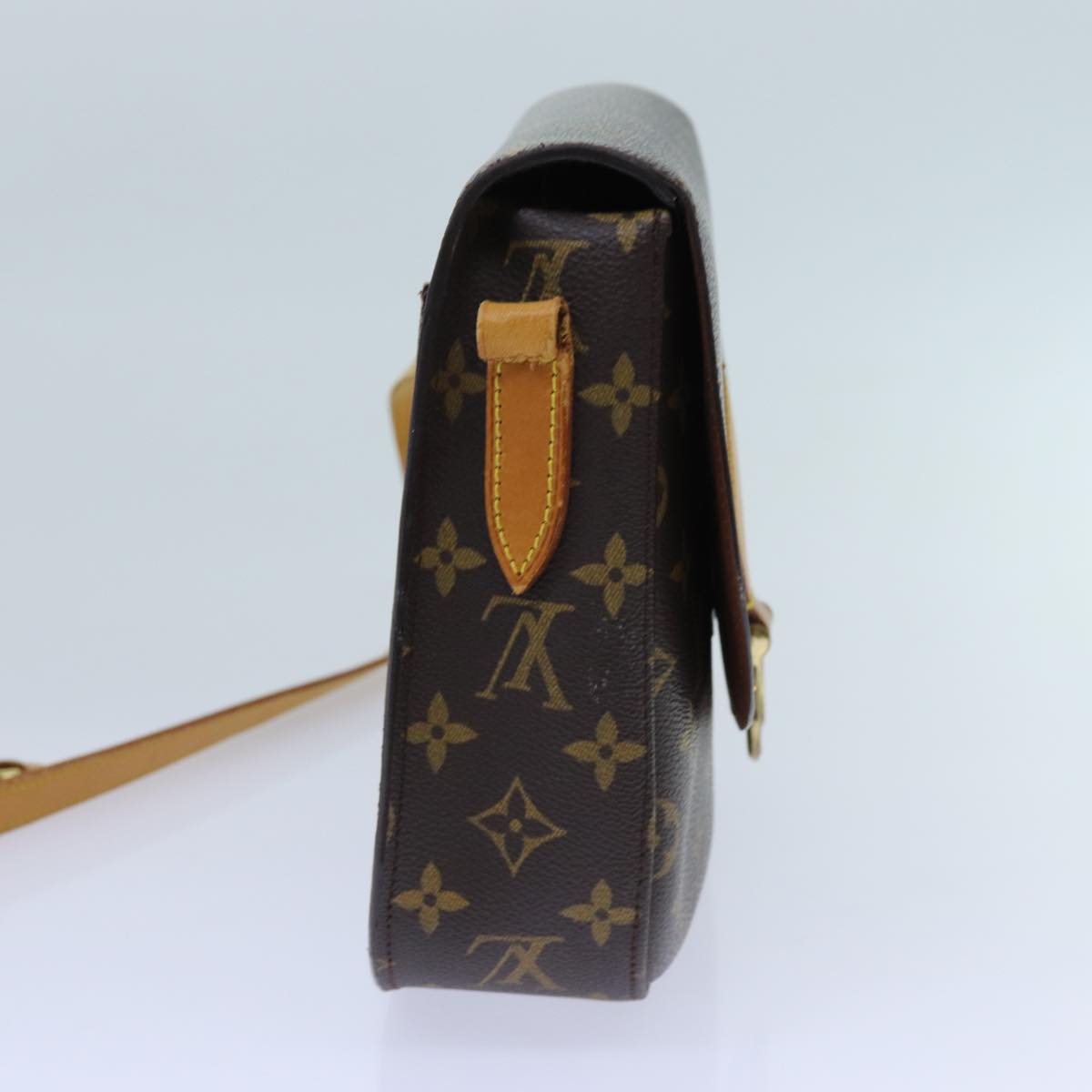 LOUIS VUITTON Monogram Saint Cloud GM Shoulder Bag M51242 LV yk11794