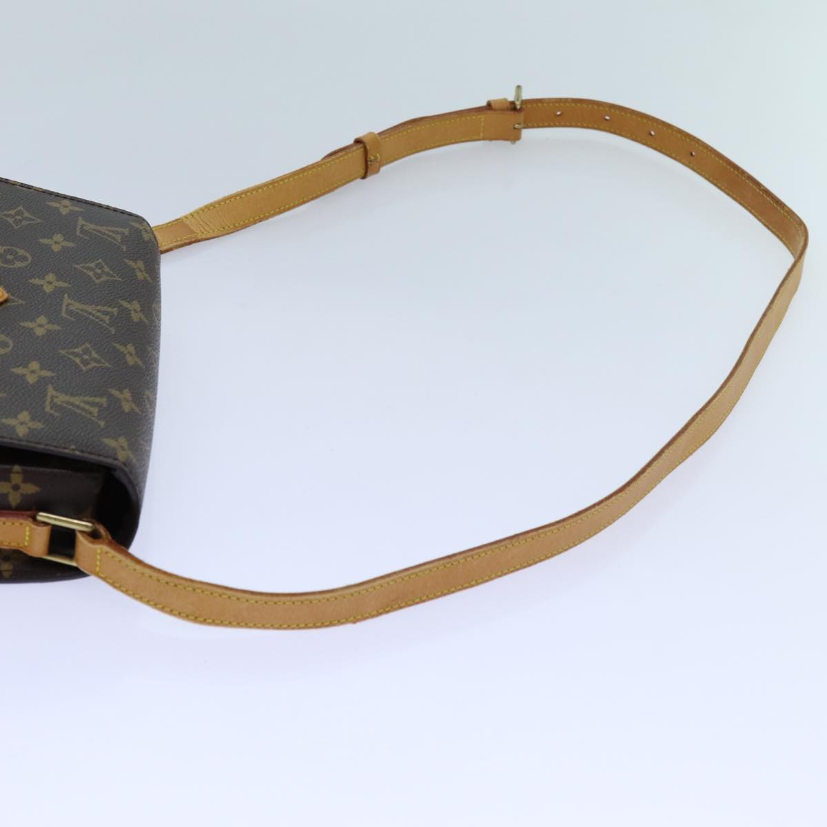 LOUIS VUITTON Monogram Saint Cloud GM Shoulder Bag M51242 LV yk11794