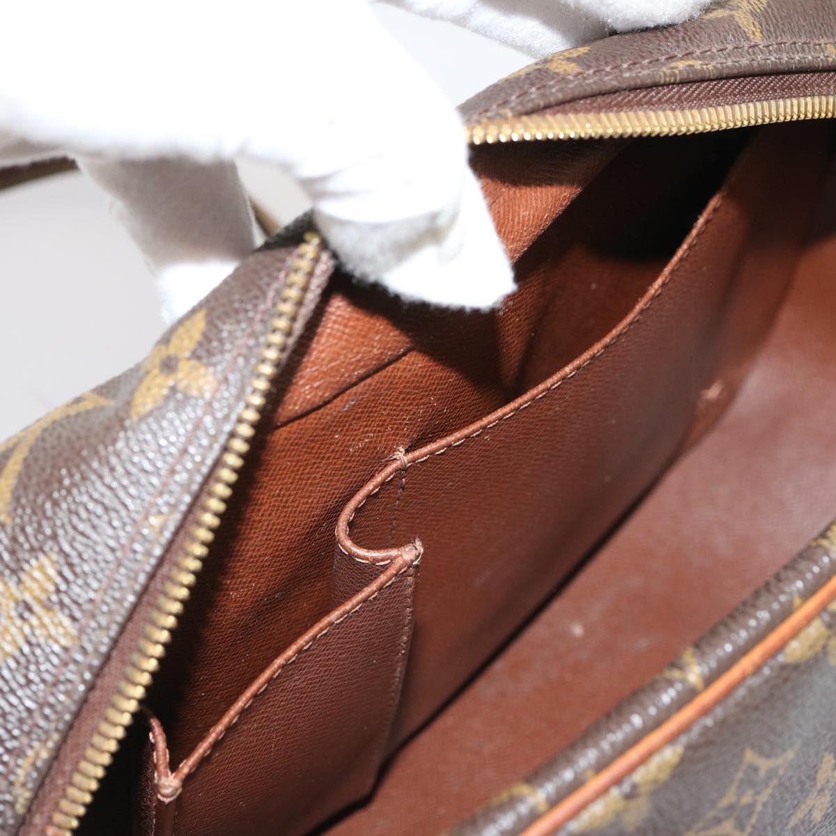 LOUIS VUITTON Monogram Cite MM Hand Bag M51182 LV yk11796