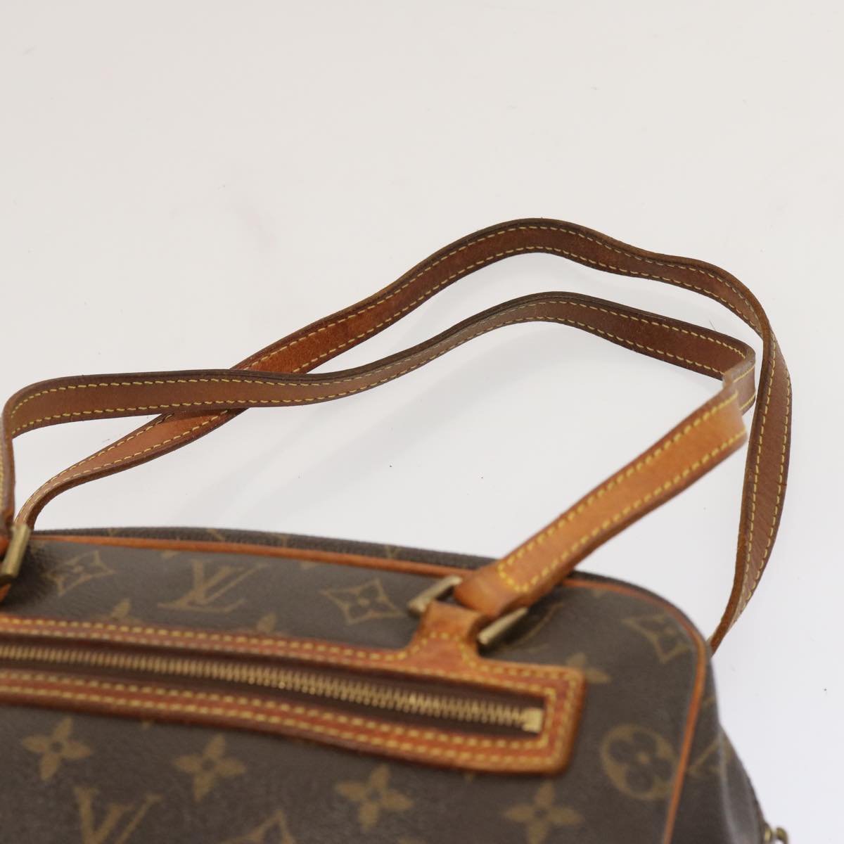 LOUIS VUITTON Monogram Cite MM Hand Bag M51182 LV yk11796