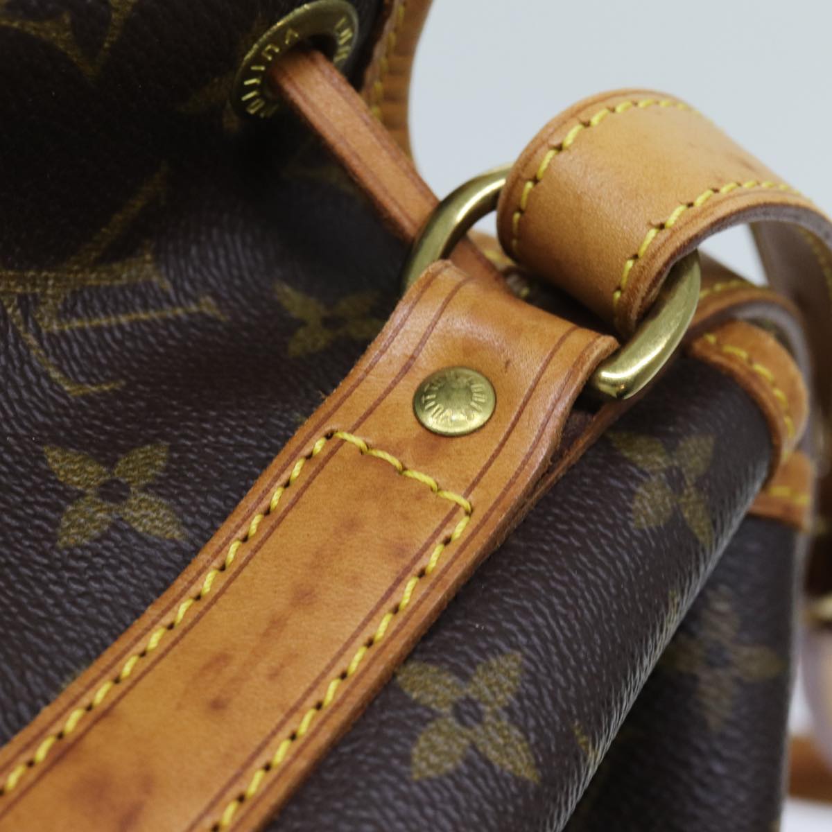 LOUIS VUITTON Monogram Noe Shoulder Bag M42224 LV yk11798