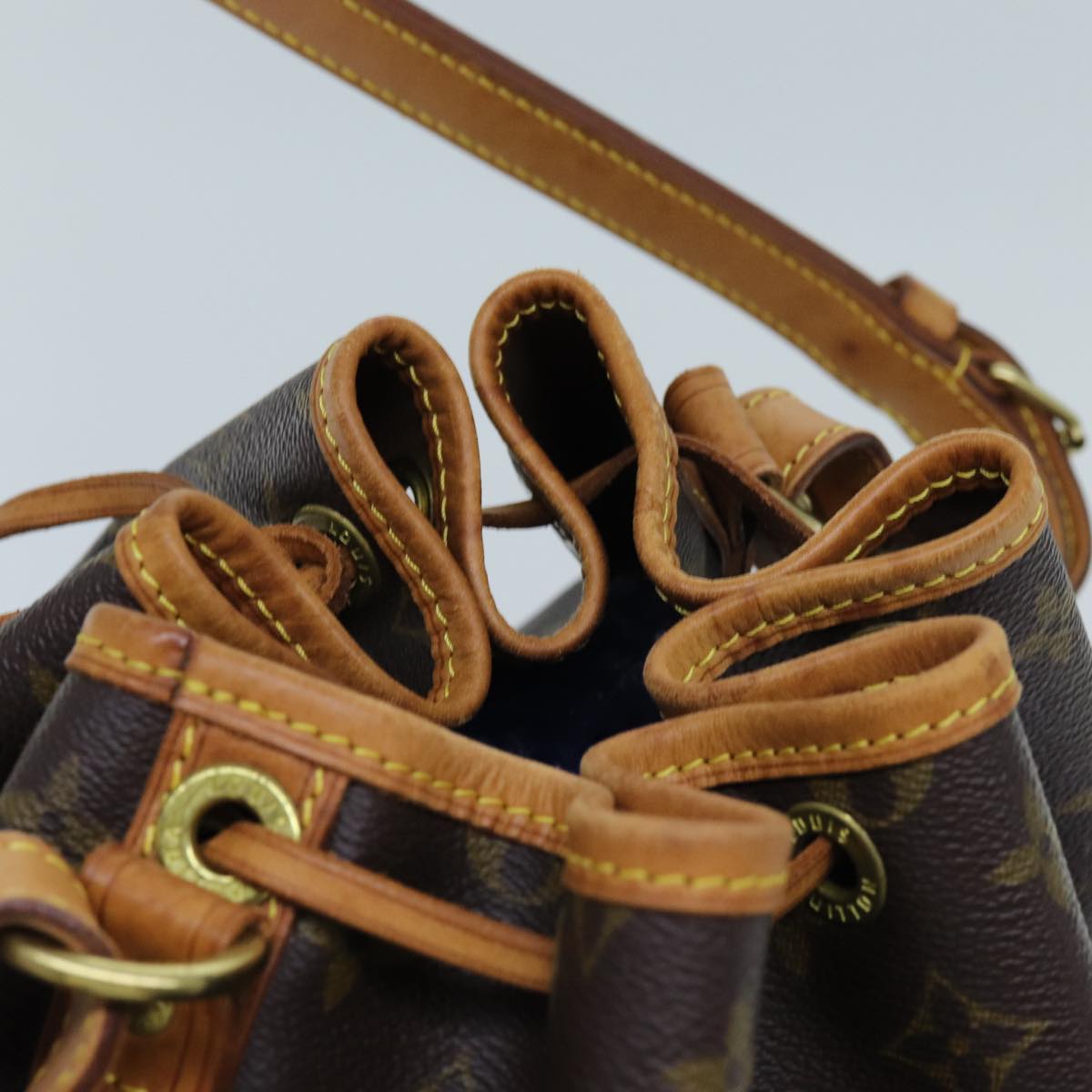 LOUIS VUITTON Monogram Noe Shoulder Bag M42224 LV yk11798