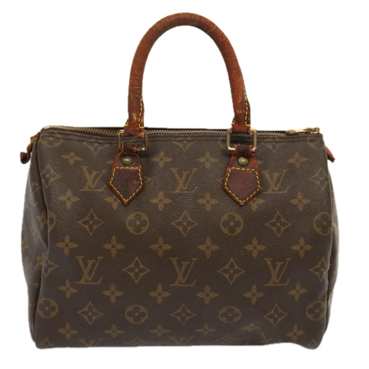 LOUIS VUITTON Monogram Speedy 25 Hand Bag M41528 LV yk11801