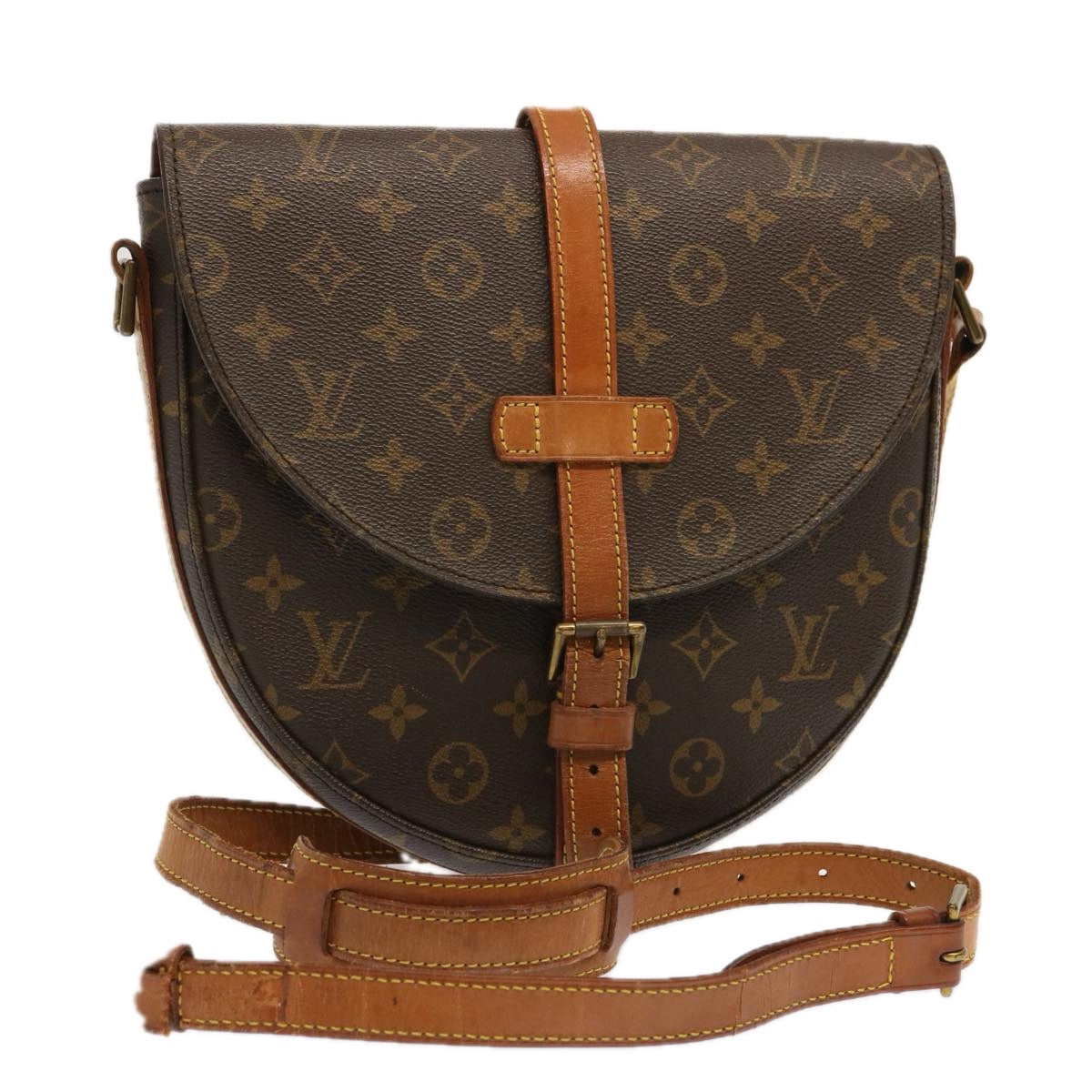 LOUIS VUITTON Monogram Chantilly GM Shoulder Bag M51232 LV yk11802
