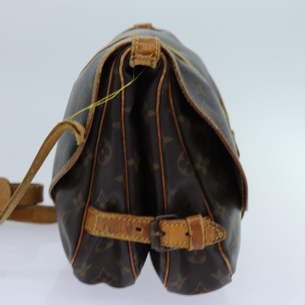 LOUIS VUITTON Monogram Saumur 30 Shoulder Bag M42256 LV yk11804
