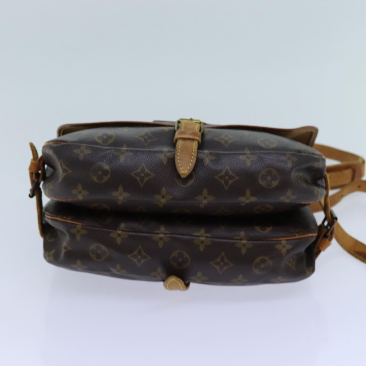 LOUIS VUITTON Monogram Saumur 30 Shoulder Bag M42256 LV yk11804