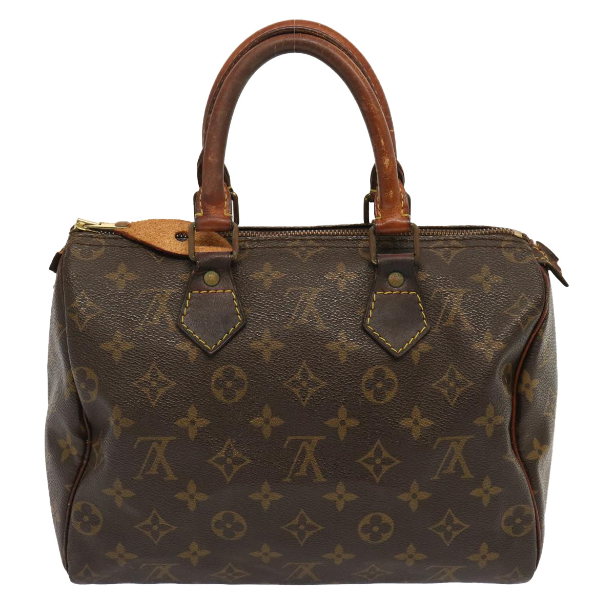 LOUIS VUITTON Monogram Speedy 25 Hand Bag M41528 LV yk11805