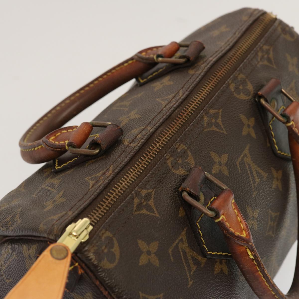 LOUIS VUITTON Monogram Speedy 25 Hand Bag M41528 LV yk11805