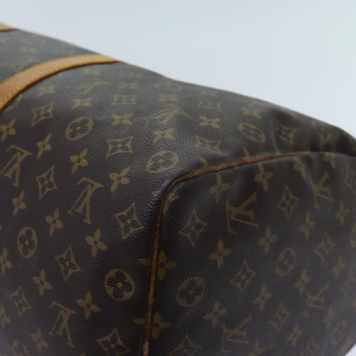 LOUIS VUITTON Monogram Keepall 50 Boston Bag M41426 LV yk11807