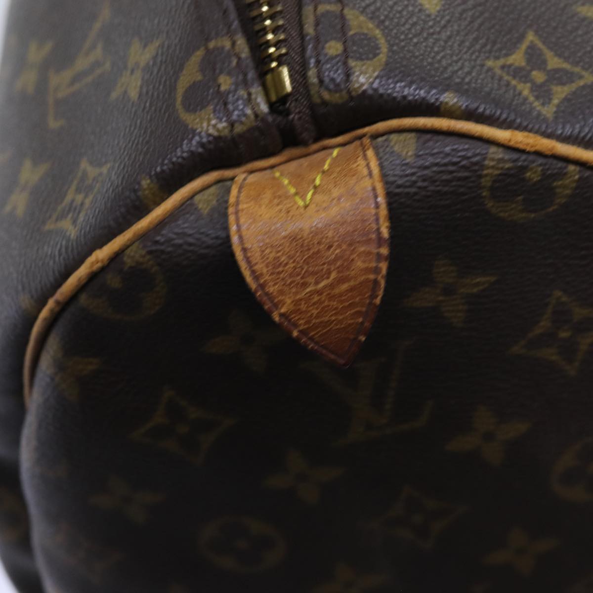 LOUIS VUITTON Monogram Keepall 50 Boston Bag M41426 LV yk11807