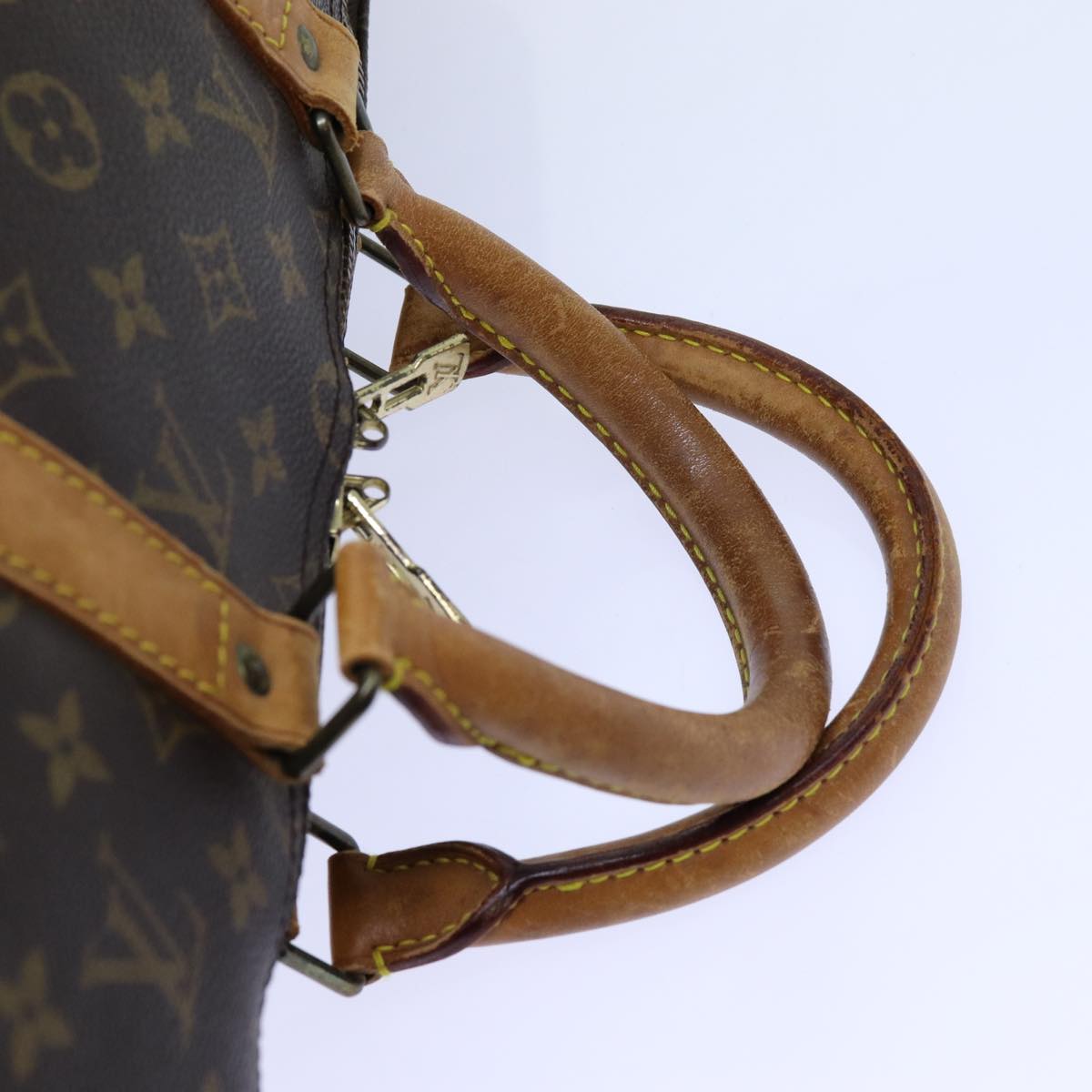 LOUIS VUITTON Monogram Keepall 50 Boston Bag M41426 LV yk11807