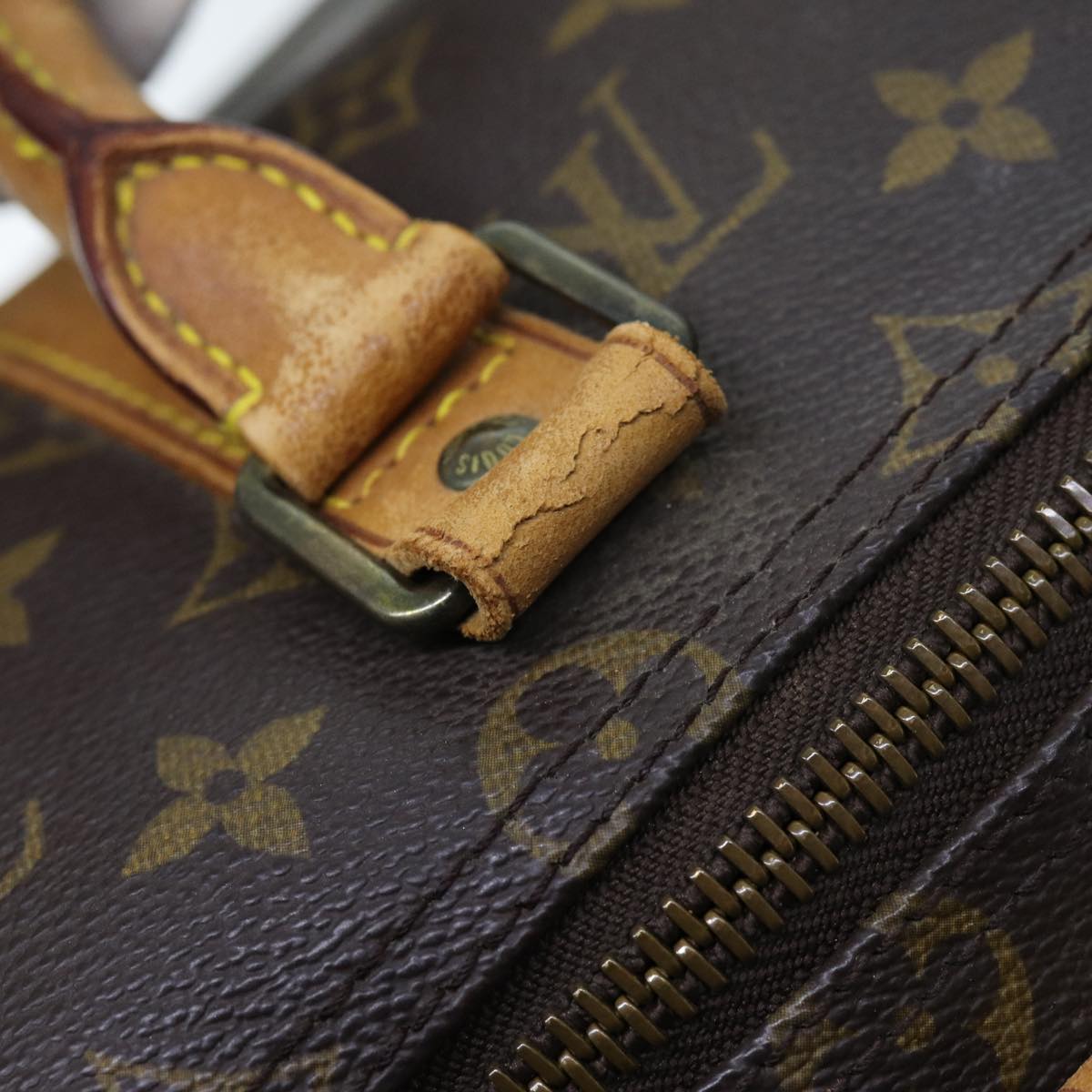 LOUIS VUITTON Monogram Keepall 50 Boston Bag M41426 LV yk11807