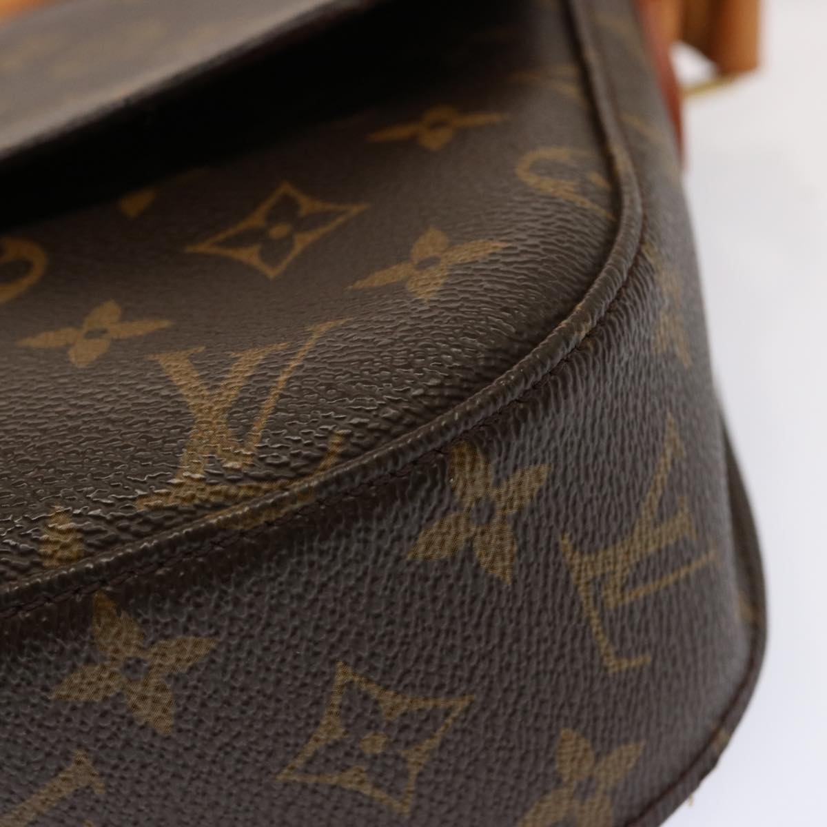 LOUIS VUITTON Monogram Saint Cloud GM Shoulder Bag M51242 LV yk11814
