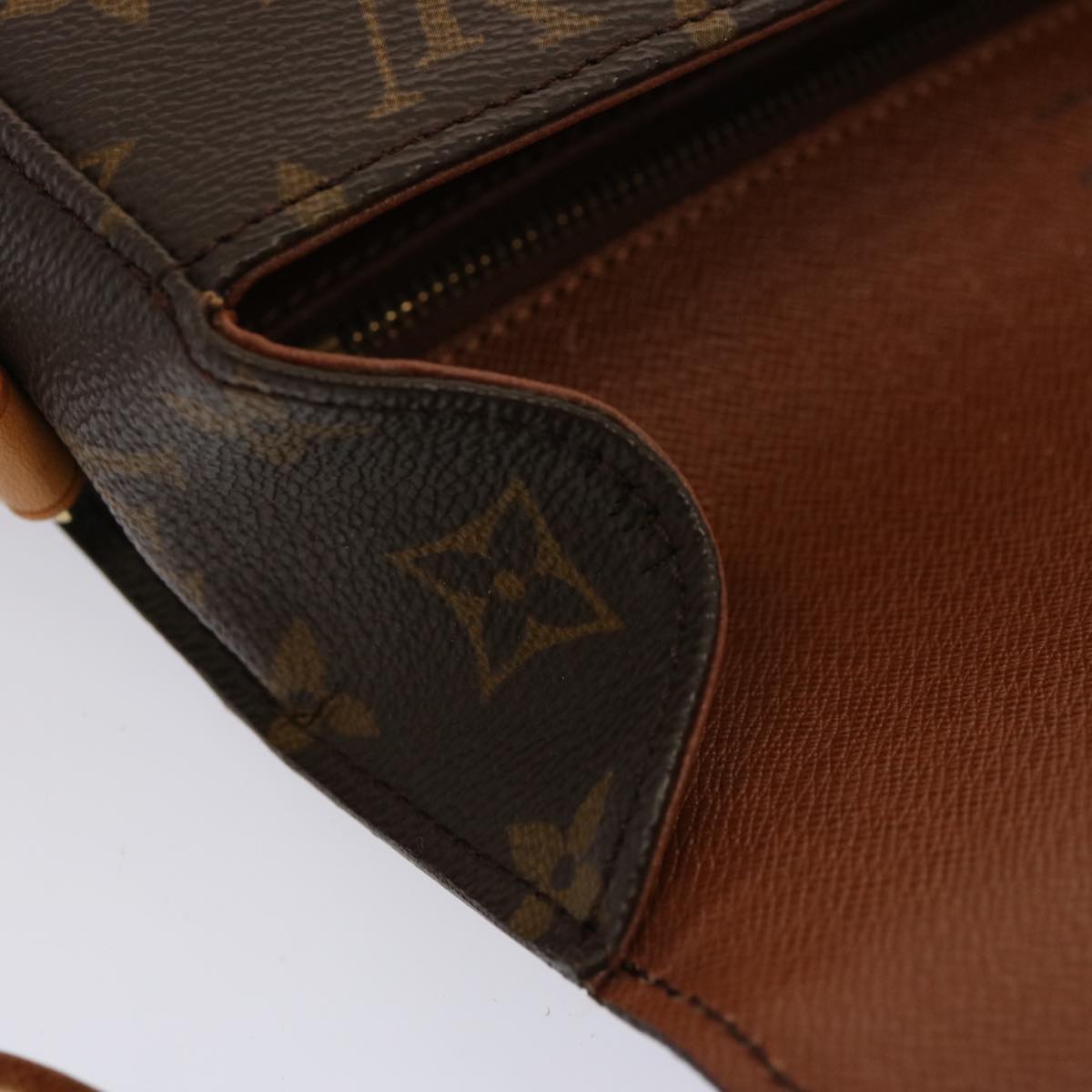 LOUIS VUITTON Monogram Saint Cloud GM Shoulder Bag M51242 LV yk11814