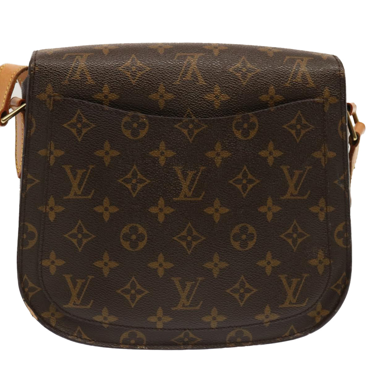 LOUIS VUITTON Monogram Saint Cloud GM Shoulder Bag M51242 LV yk11814