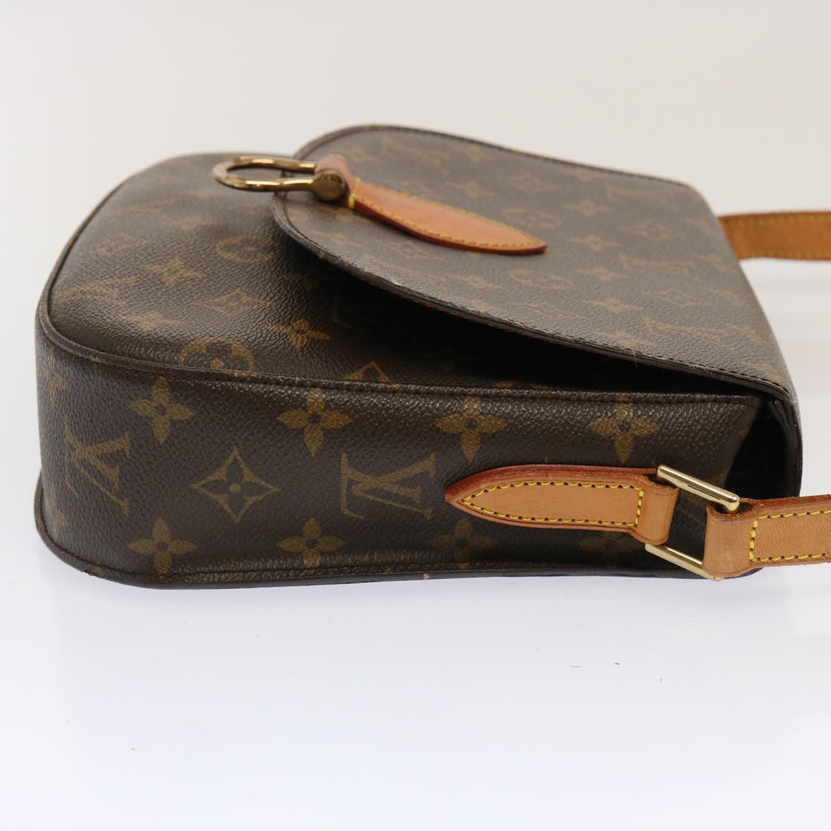 LOUIS VUITTON Monogram Saint Cloud GM Shoulder Bag M51242 LV yk11814