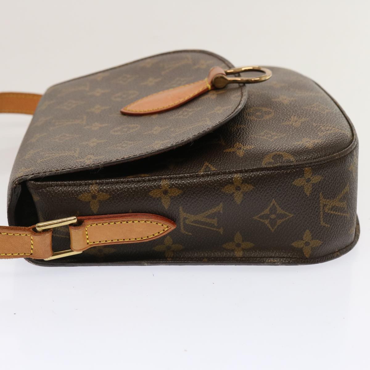LOUIS VUITTON Monogram Saint Cloud GM Shoulder Bag M51242 LV yk11814