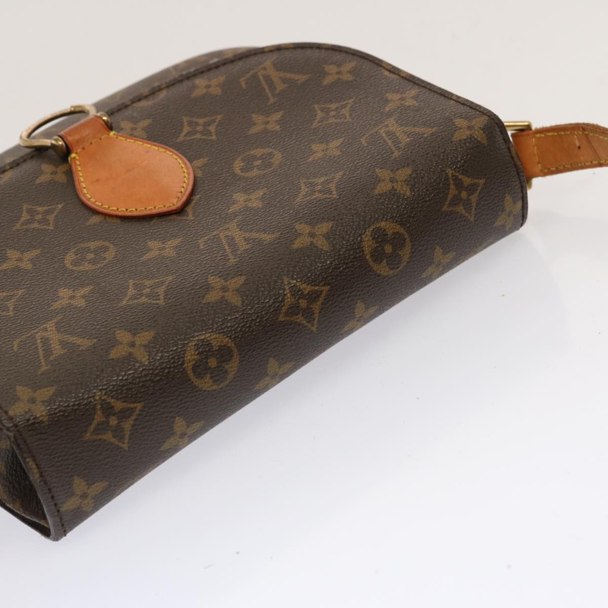 LOUIS VUITTON Monogram Saint Cloud GM Shoulder Bag M51242 LV yk11814