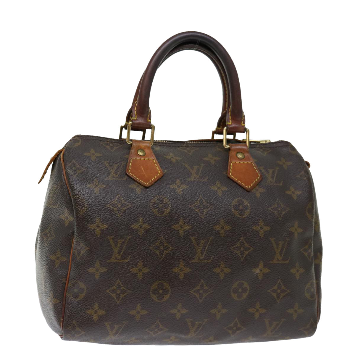 LOUIS VUITTON Monogram Speedy 25 Hand Bag M41528 LV yk11818