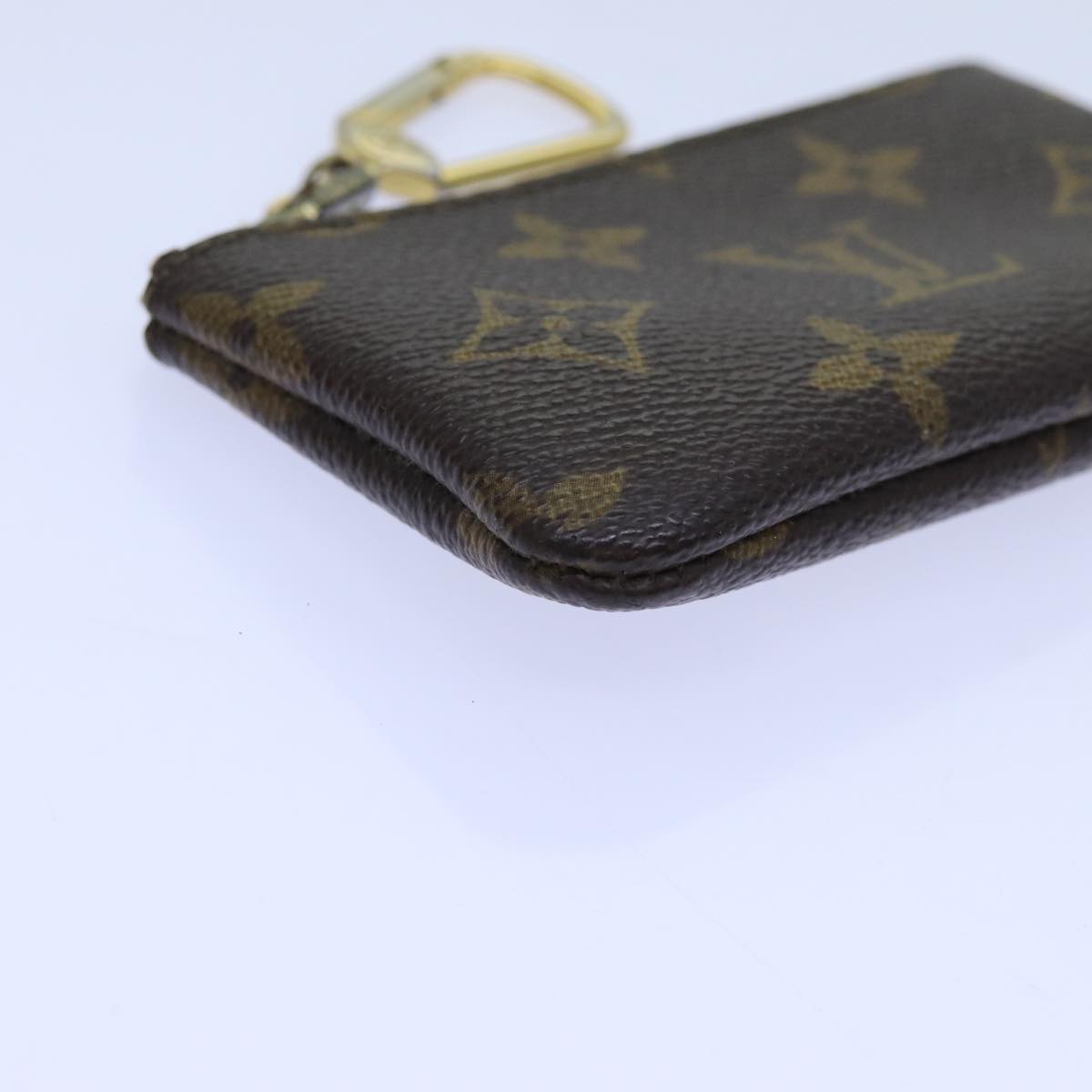 LOUIS VUITTON Monogram Pochette Cles Coin Purse M62650 LV yk11821