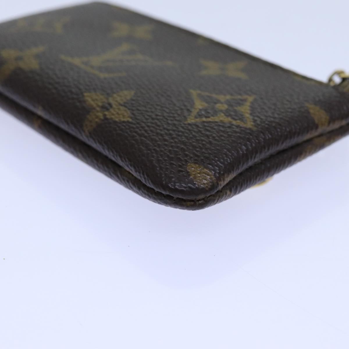 LOUIS VUITTON Monogram Pochette Cles Coin Purse M62650 LV yk11821