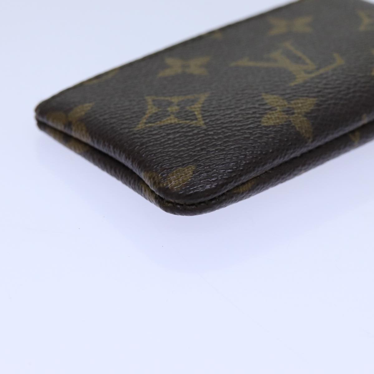 LOUIS VUITTON Monogram Pochette Cles Coin Purse M62650 LV yk11821
