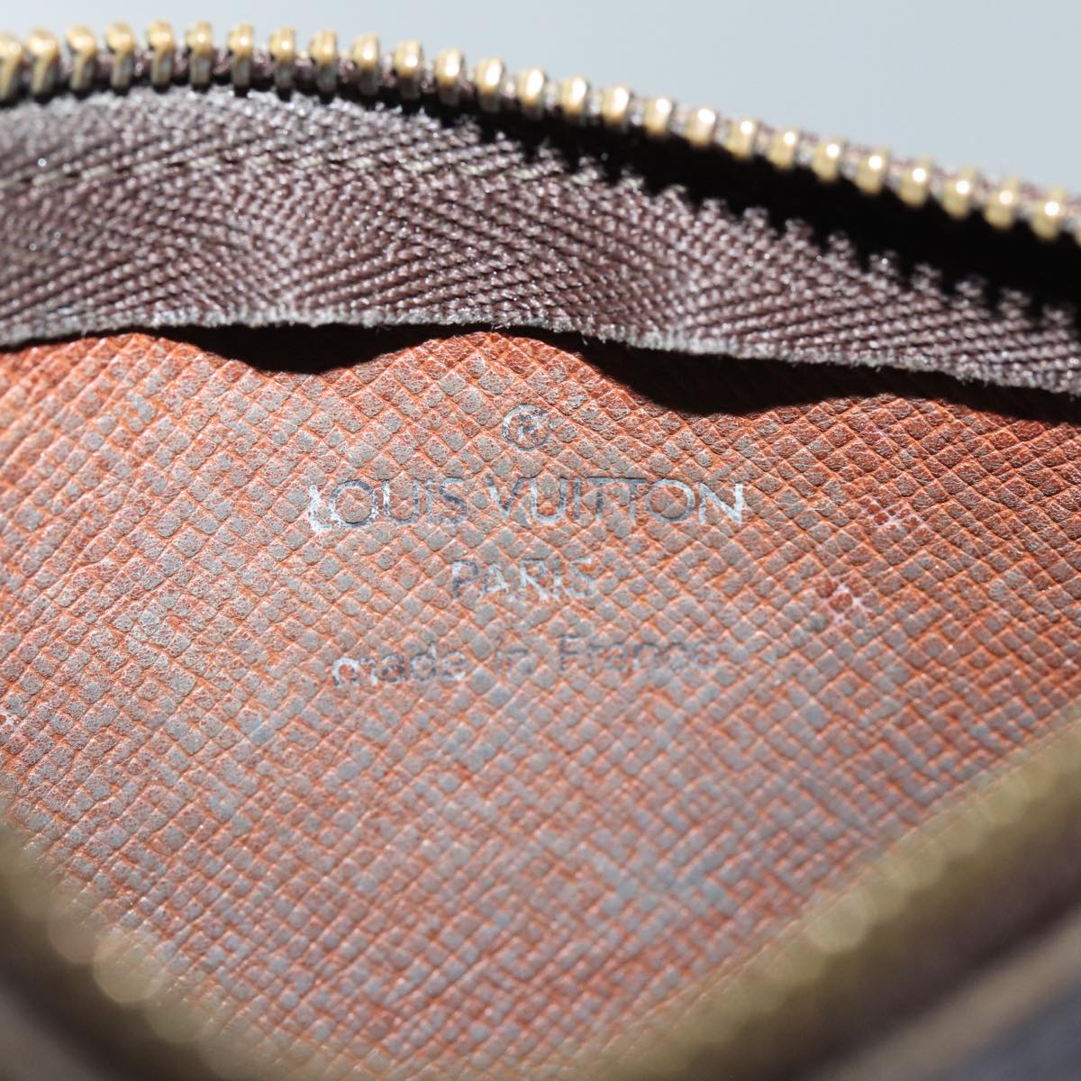 LOUIS VUITTON Monogram Pochette Cles Coin Purse M62650 LV yk11821