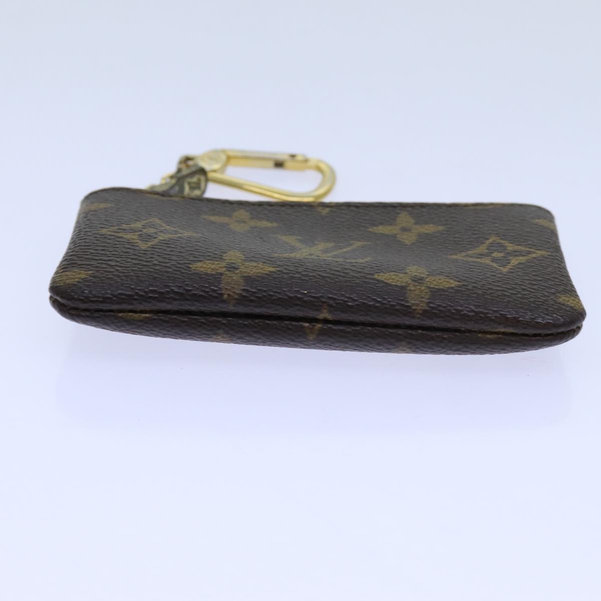 LOUIS VUITTON Monogram Pochette Cles Coin Purse M62650 LV yk11821
