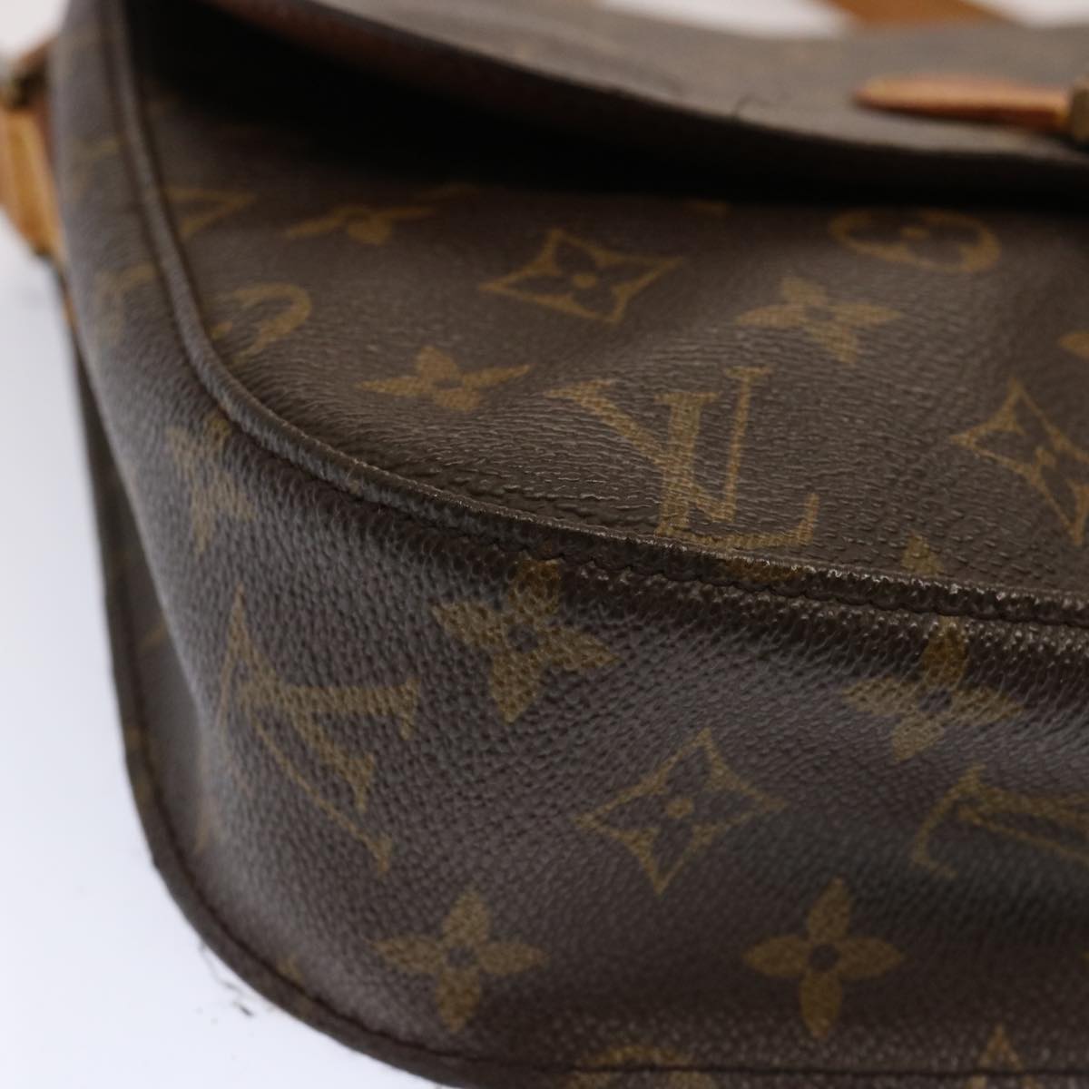 LOUIS VUITTON Monogram Saint Cloud GM Shoulder Bag M51242 LV yk11828