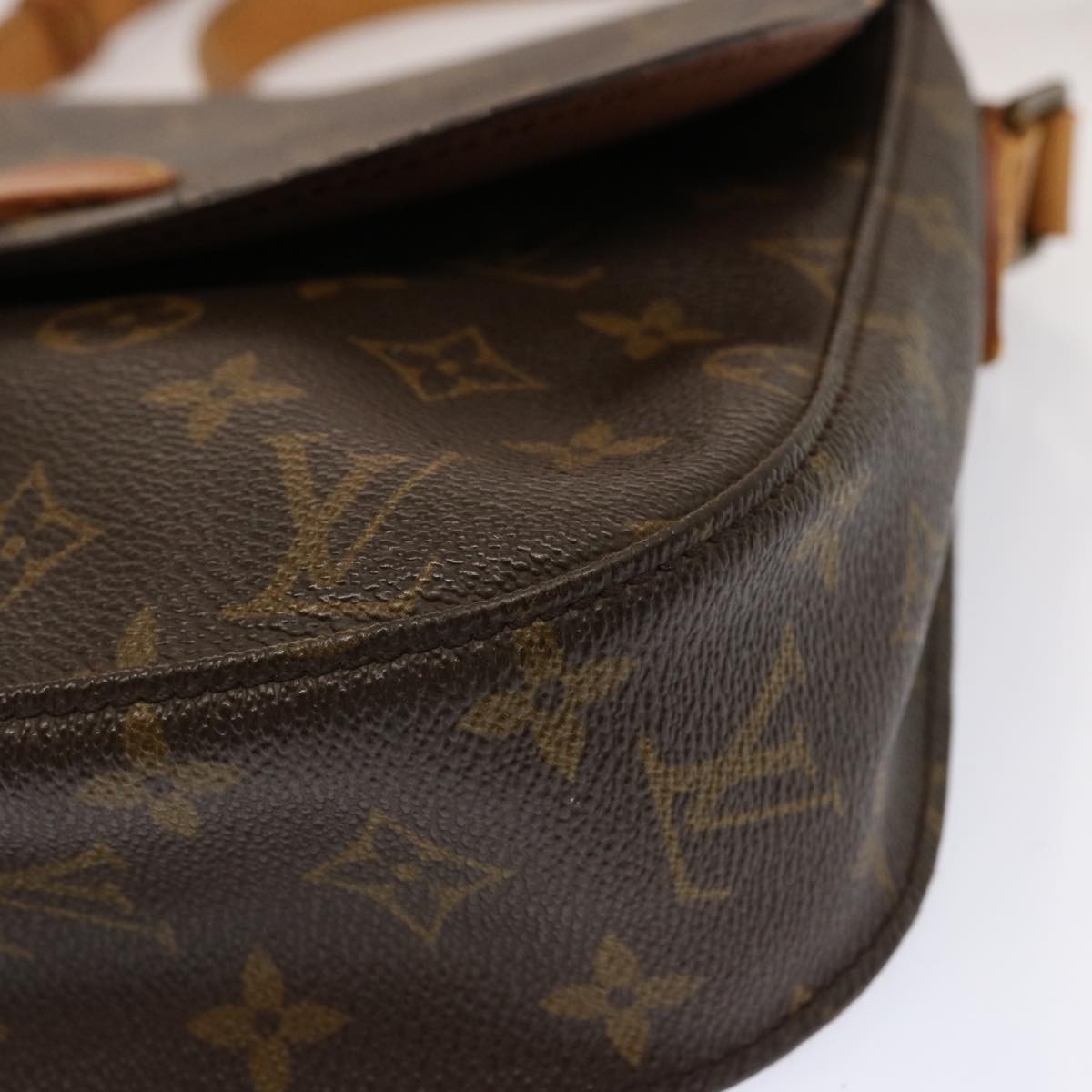 LOUIS VUITTON Monogram Saint Cloud GM Shoulder Bag M51242 LV yk11828