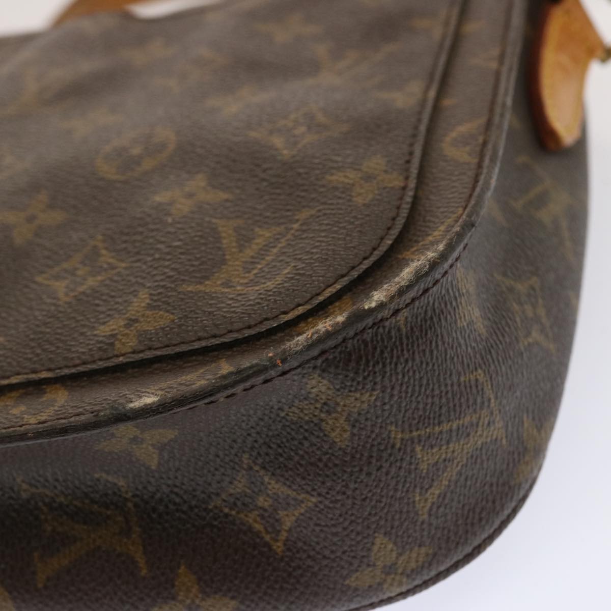 LOUIS VUITTON Monogram Saint Cloud GM Shoulder Bag M51242 LV yk11828