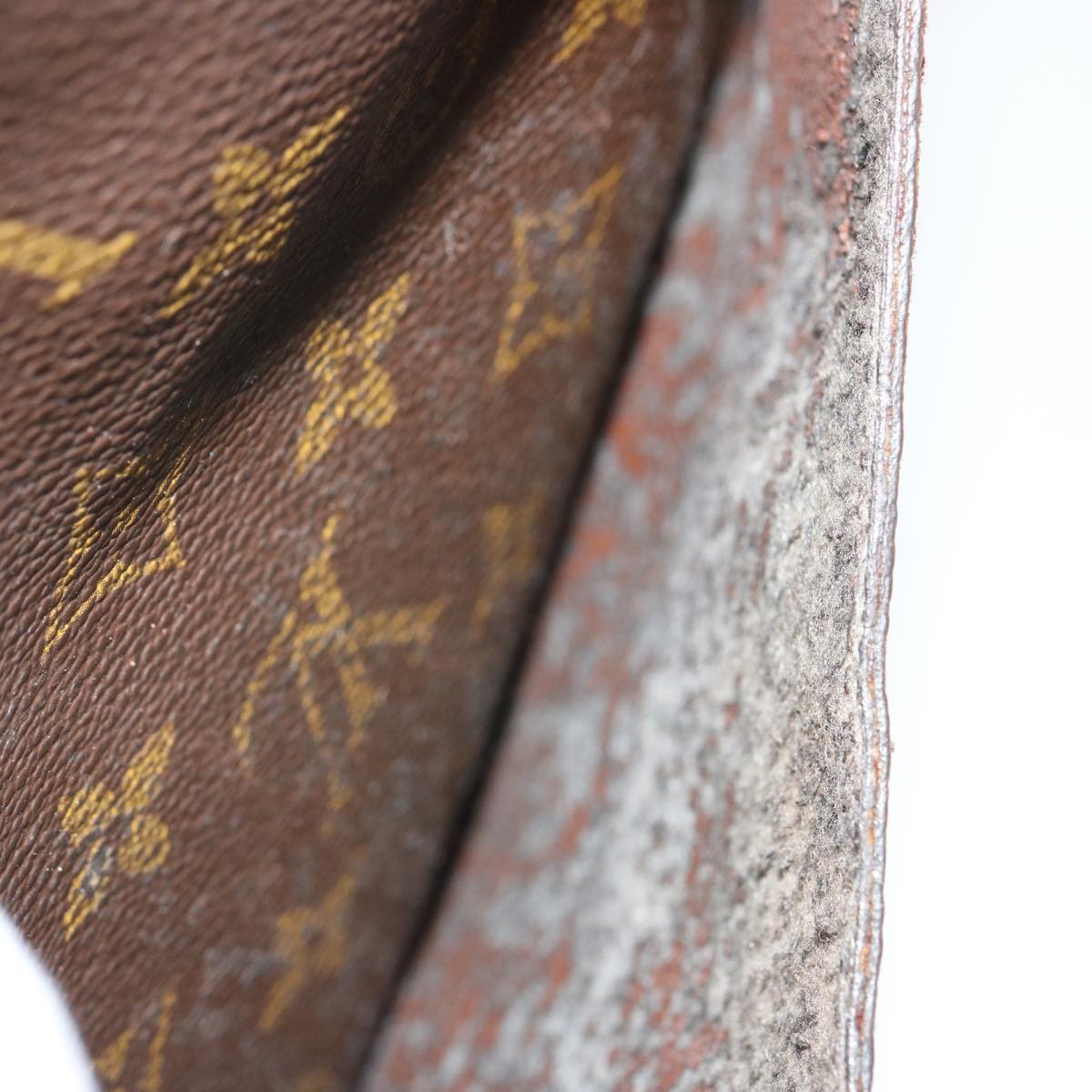 LOUIS VUITTON Monogram Saint Cloud GM Shoulder Bag M51242 LV yk11828