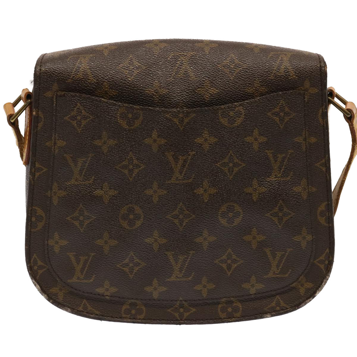 LOUIS VUITTON Monogram Saint Cloud GM Shoulder Bag M51242 LV yk11828