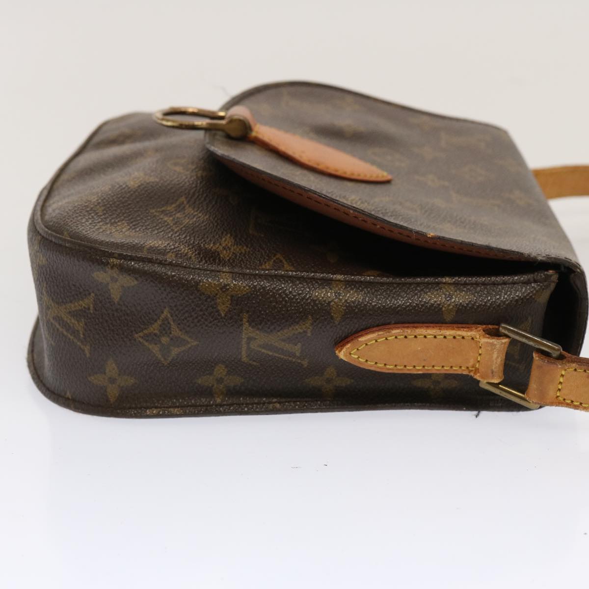 LOUIS VUITTON Monogram Saint Cloud GM Shoulder Bag M51242 LV yk11828