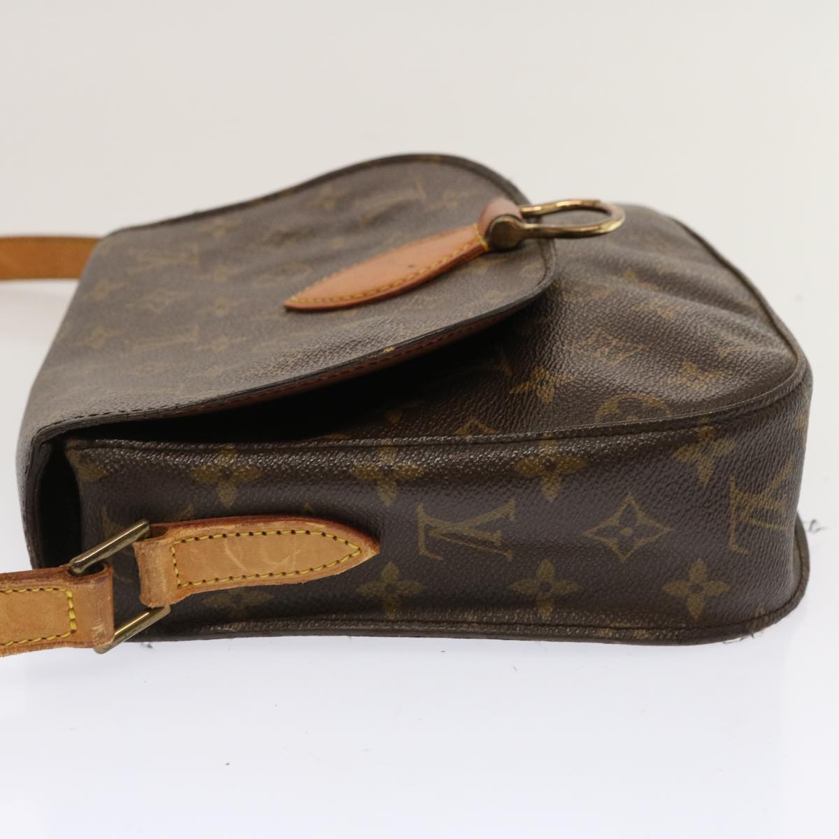 LOUIS VUITTON Monogram Saint Cloud GM Shoulder Bag M51242 LV yk11828