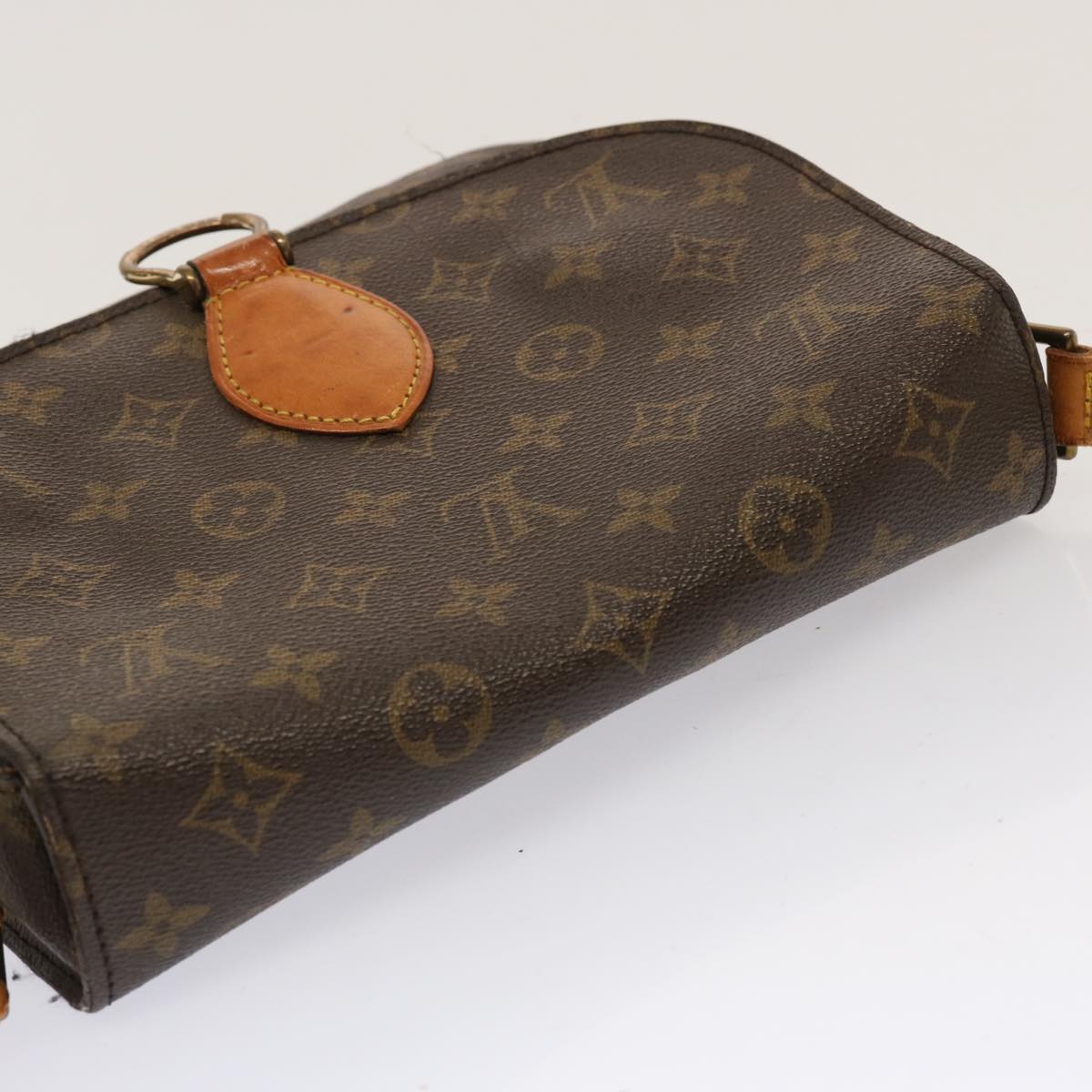 LOUIS VUITTON Monogram Saint Cloud GM Shoulder Bag M51242 LV yk11828