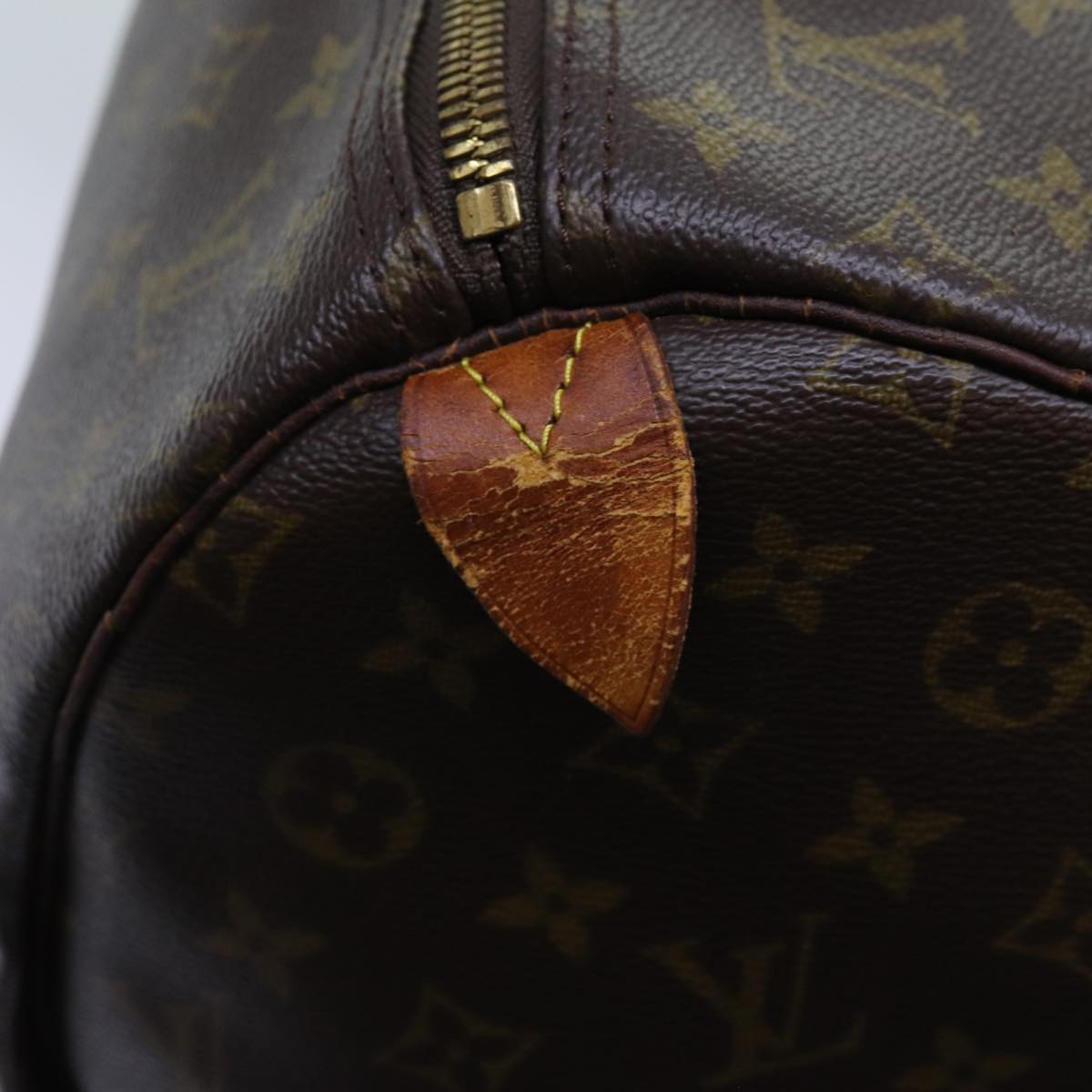 LOUIS VUITTON Monogram Keepall 55 Boston Bag M41424 LV yk11830