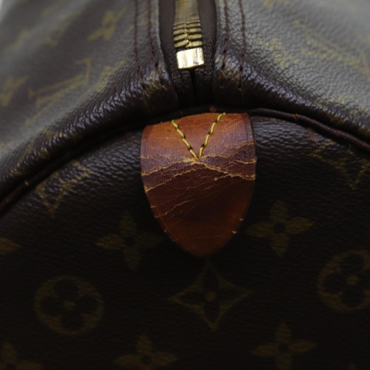 LOUIS VUITTON Monogram Keepall 55 Boston Bag M41424 LV yk11830