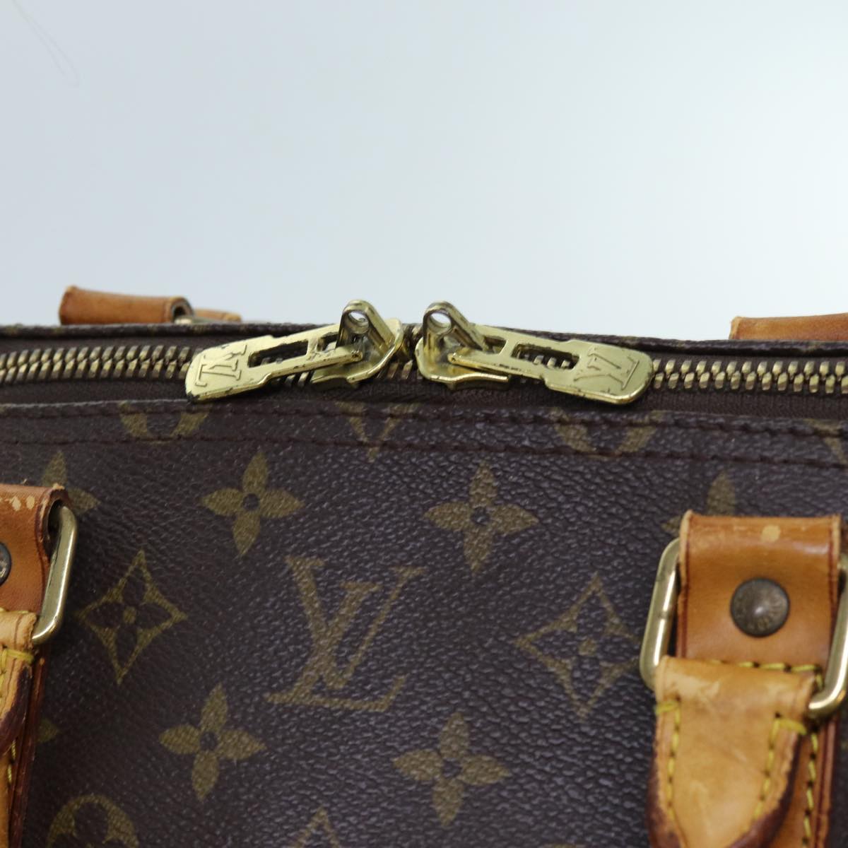 LOUIS VUITTON Monogram Keepall 55 Boston Bag M41424 LV yk11830