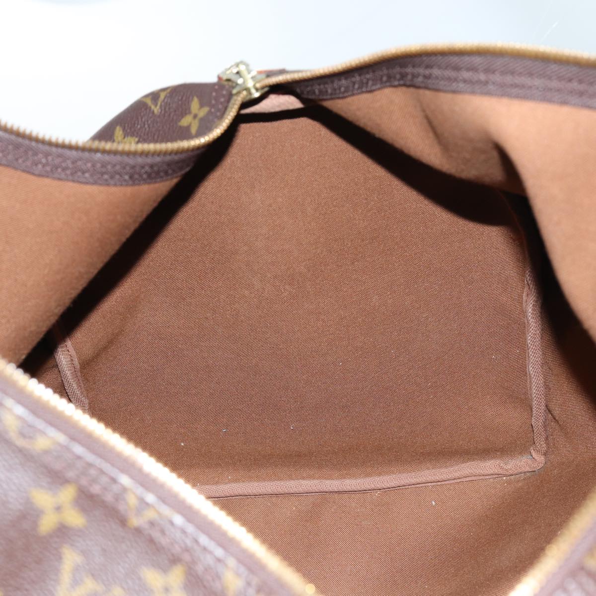 LOUIS VUITTON Monogram Keepall 55 Boston Bag M41424 LV yk11830