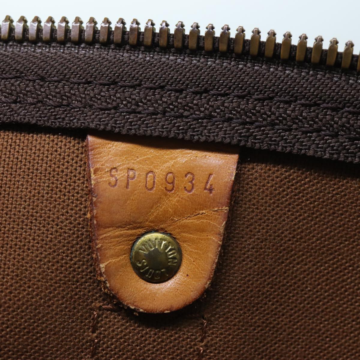 LOUIS VUITTON Monogram Keepall 55 Boston Bag M41424 LV yk11830