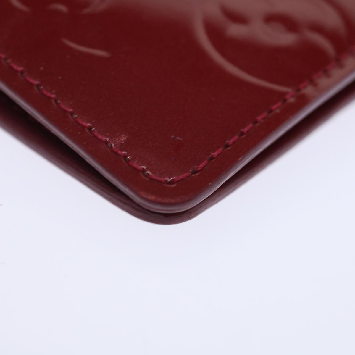 LOUIS VUITTON Vernis Agenda PM Day Planner Pomme D'amour R21016 LV yk11836