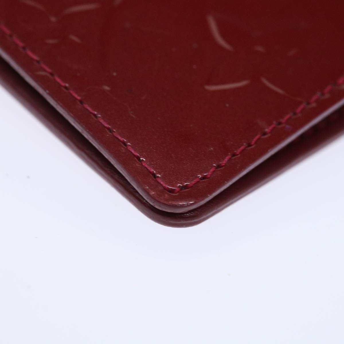 LOUIS VUITTON Vernis Agenda PM Day Planner Pomme D'amour R21016 LV yk11836