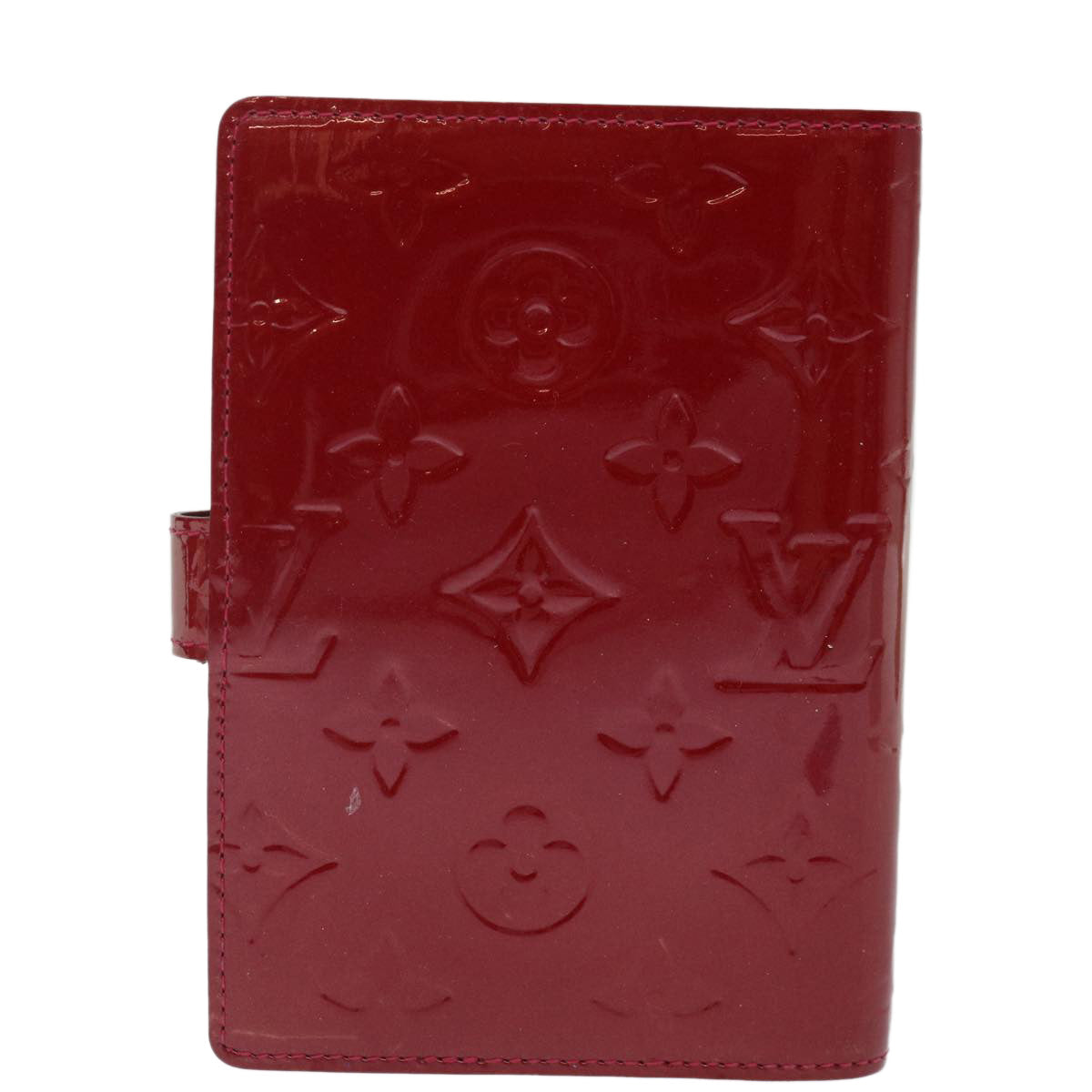 LOUIS VUITTON Vernis Agenda PM Day Planner Pomme D'amour R21016 LV yk11836