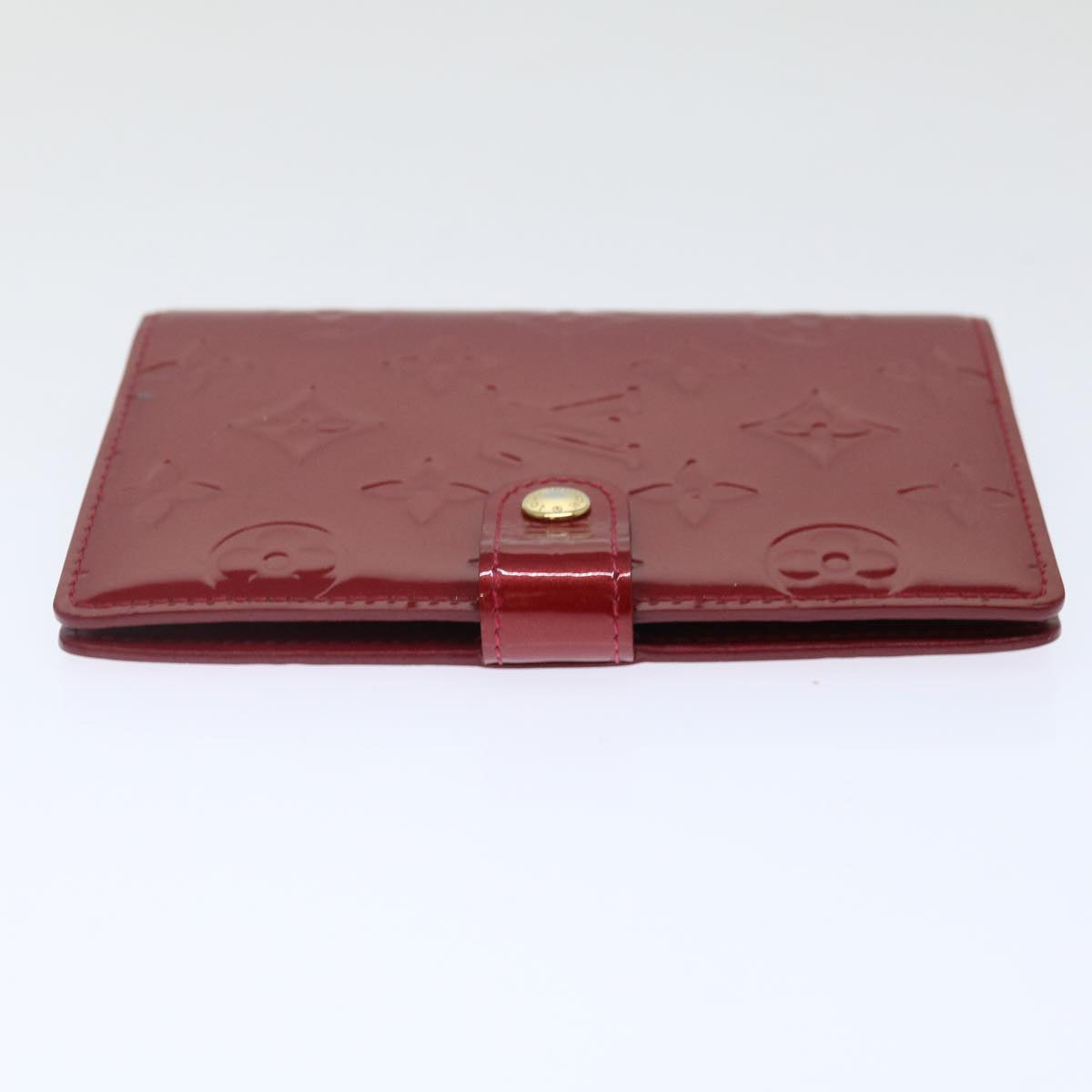 LOUIS VUITTON Vernis Agenda PM Day Planner Pomme D'amour R21016 LV yk11836