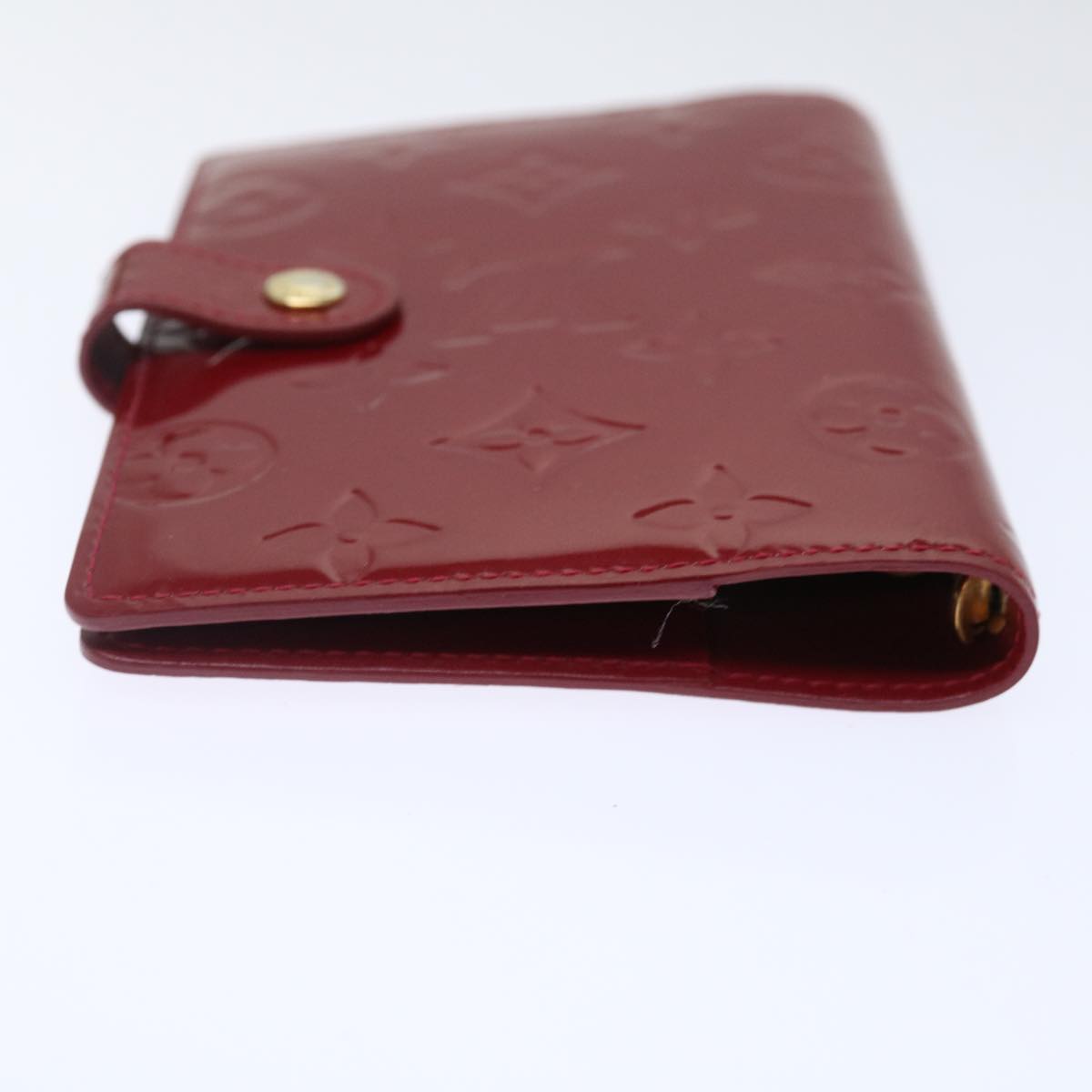 LOUIS VUITTON Vernis Agenda PM Day Planner Pomme D'amour R21016 LV yk11836