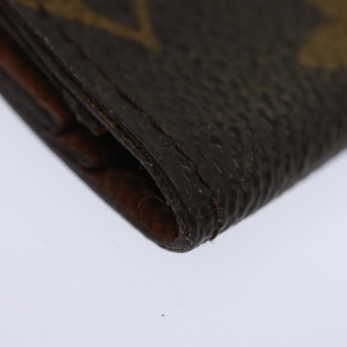 LOUIS VUITTON Monogram Porte Valeurs Cartes Credit Wallet M61823 LV yk11848