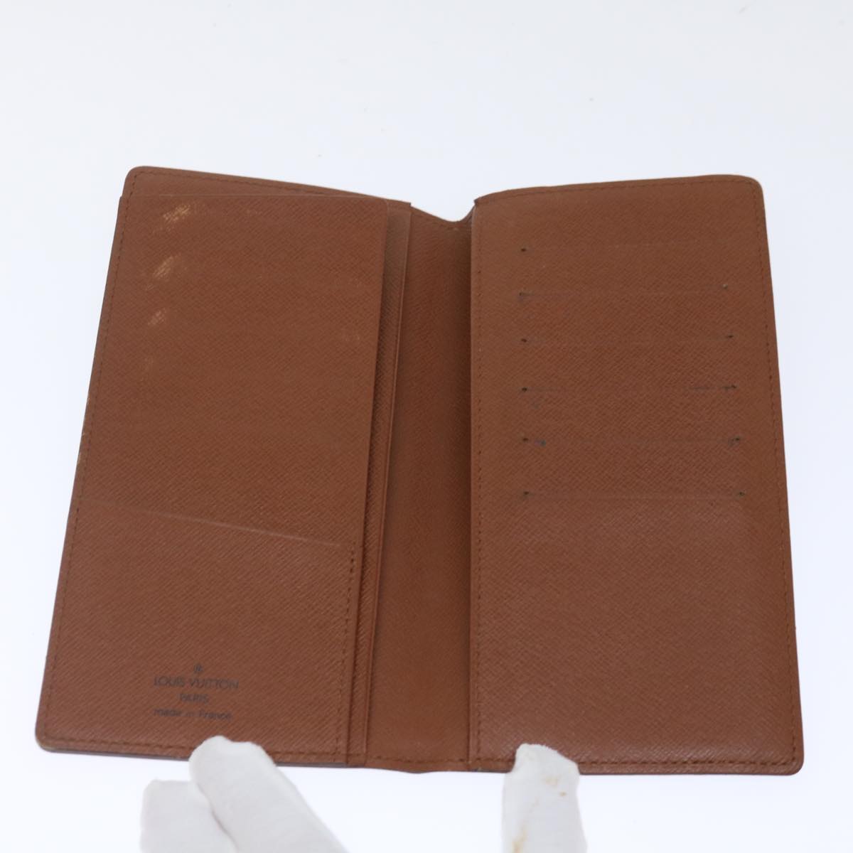 LOUIS VUITTON Monogram Porte Valeurs Cartes Credit Wallet M61823 LV yk11848