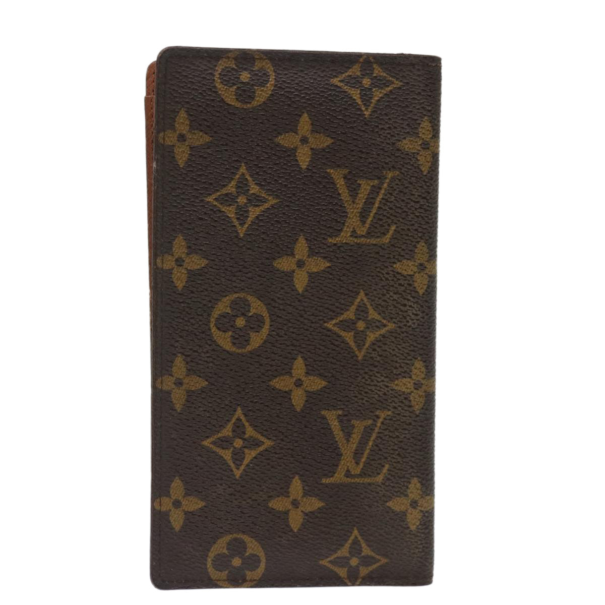 LOUIS VUITTON Monogram Porte Valeurs Cartes Credit Wallet M61823 LV yk11848